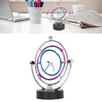 Perpetual Motion Toy Innovative Large Circle Dolphin Perpetual Swing Toy for Home Office