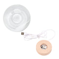 3D Saturn Night Lamp Crystal Ball Night Light LED Wooden Inter Carving Tabletop Ornaments for Friends Kids Gifts Saturn Colorful Light