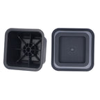 6Pcs 3 Inch Trapezoid Furniture Risers Sofa Leg Pads for Bed Table Cabinet Sofa Feet Black