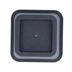 6Pcs 3 Inch Trapezoid Furniture Risers Sofa Leg Pads for Bed Table Cabinet Sofa Feet Black