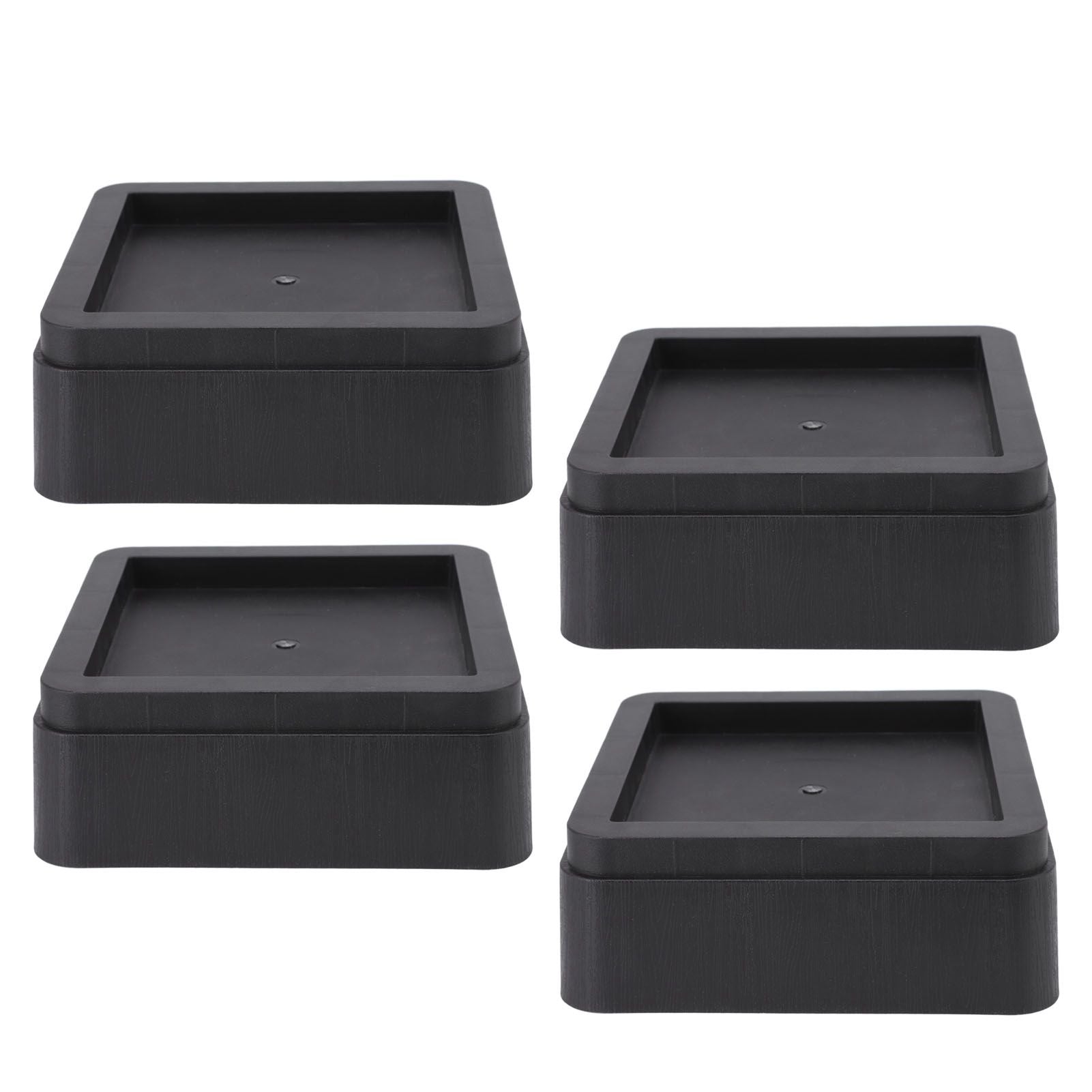 4Pcs Furniture Risers Plastic 2inch Chair Table Leg Protector Home Accessories for Bed Couch Sofa