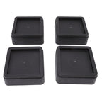 4Pcs Furniture Risers Plastic 2inch Chair Table Leg Protector Home Accessories for Bed Couch Sofa