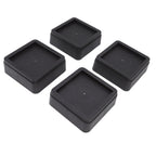 4Pcs Furniture Risers Plastic 2inch Chair Table Leg Protector Home Accessories for Bed Couch Sofa