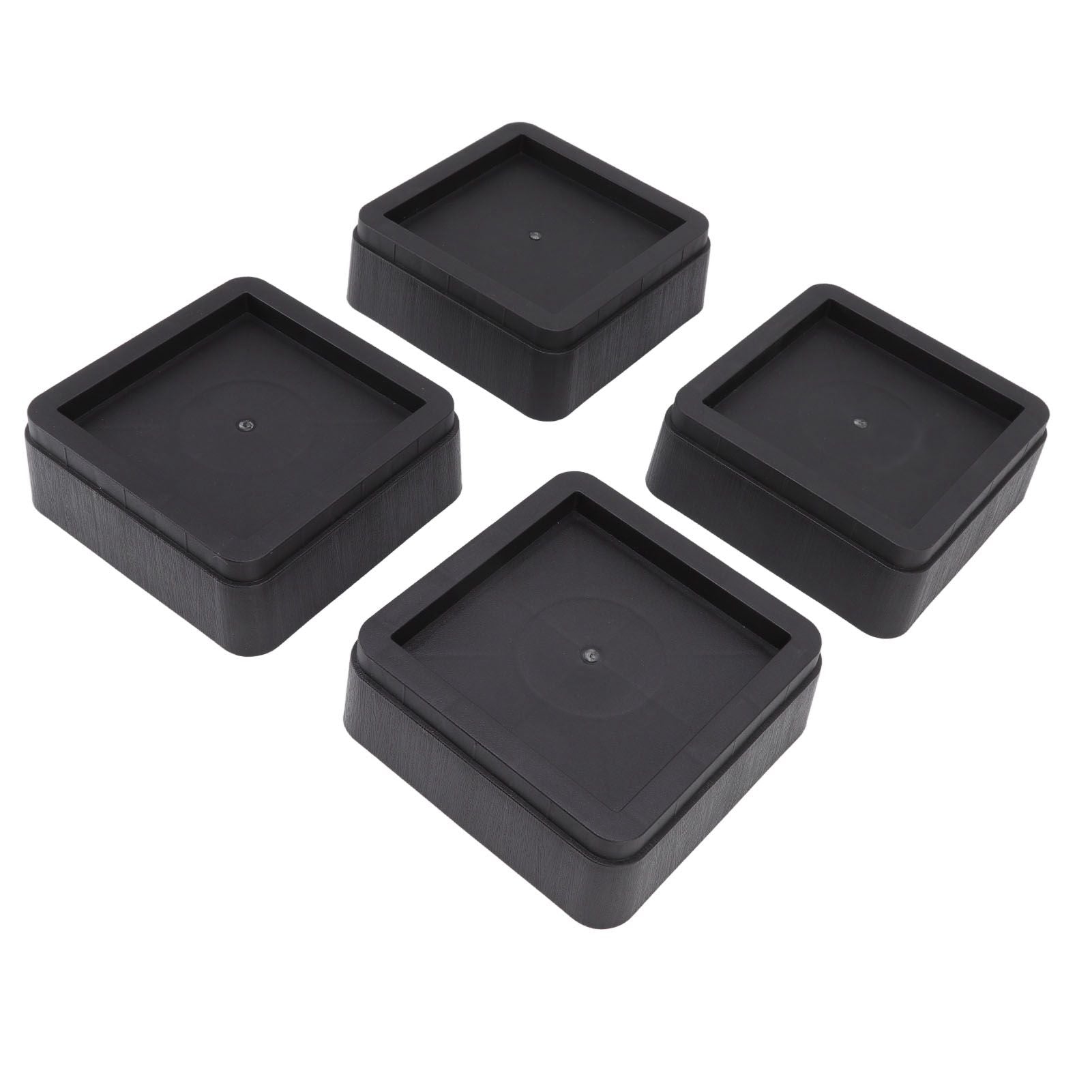 4Pcs Furniture Risers Plastic 2inch Chair Table Leg Protector Home Accessories for Bed Couch Sofa