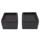 4Pcs Furniture Risers Plastic 2inch Chair Table Leg Protector Home Accessories for Bed Couch Sofa
