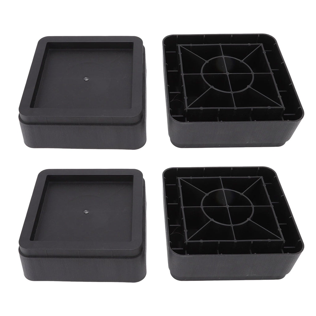 4Pcs Furniture Risers Plastic 2inch Chair Table Leg Protector Home Accessories for Bed Couch Sofa