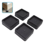 4Pcs Furniture Risers Plastic 2inch Chair Table Leg Protector Home Accessories for Bed Couch Sofa