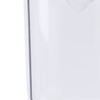 Bathroom Containers Multifunction Transparent Cotton Swabs Storage Canister with Lid for Home White Bear