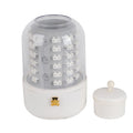 Jewelry Storage Box Table Dustproof Classification Large Capacity Earring Holder Stand for Women Standard Edition White