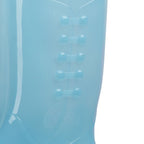 Tall Rain Boots Non Slip Waterproof Rain Shoes PVC Transparent Rain Footwear with Plush Cotton Coverfor Women Adults Blue 37