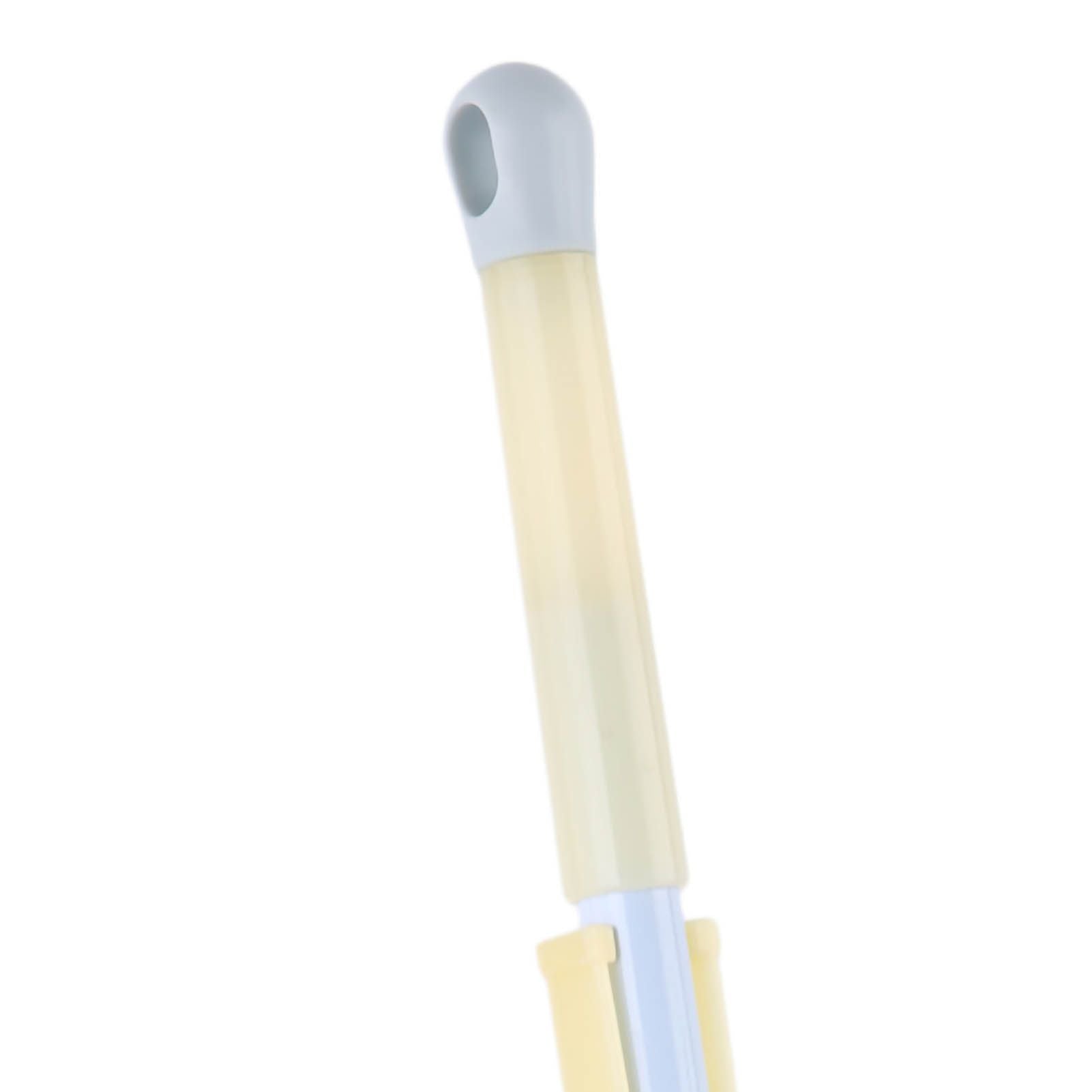 Kids Dustpan Set Soft Fur Plastic Small Broom Dustpan for Baby Kids Toys Kindergarten Yellow