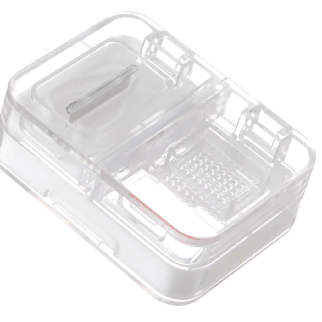 Portable Dispense Medicine Box Mini Small Pill Case Cutting Grinding Medicine Sealed Medicine Storage Box White