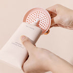 Face Foam Maker Portable Cleansing Foaming Cup Reusable Whip Bubble Maker for Travel Pink Gold