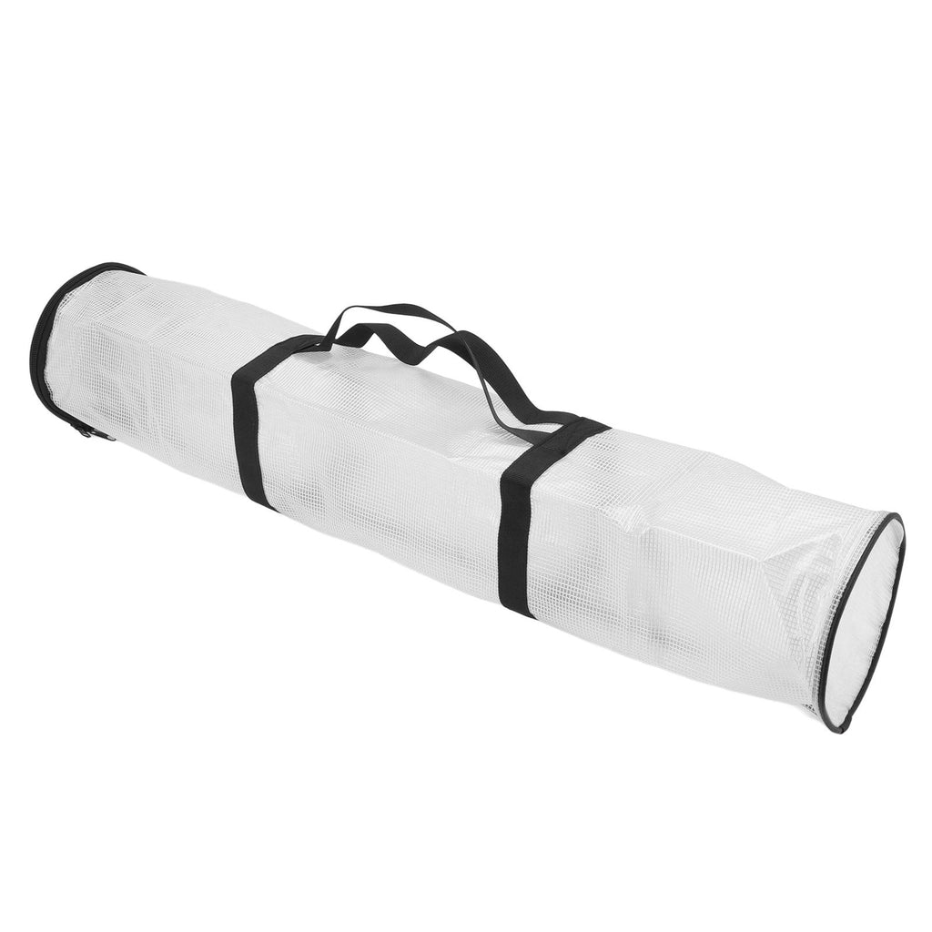 Clear Wrapping Paper Storage Bag Gift Wrap Organizer Waterproof Dustproof Gift Storage Bag Transparent White