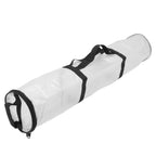 Clear Wrapping Paper Storage Bag Gift Wrap Organizer Waterproof Dustproof Gift Storage Bag Transparent White