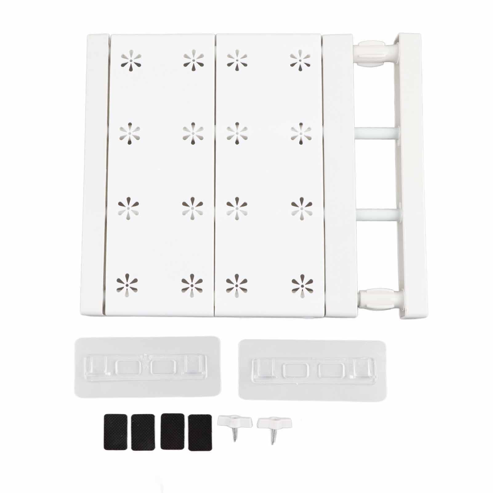 Closet Dividers Shelf Dividers Closets Shelf Closet Separator Stretchable Perforation Free for Organization Shortage Length 11.81‑15.75in