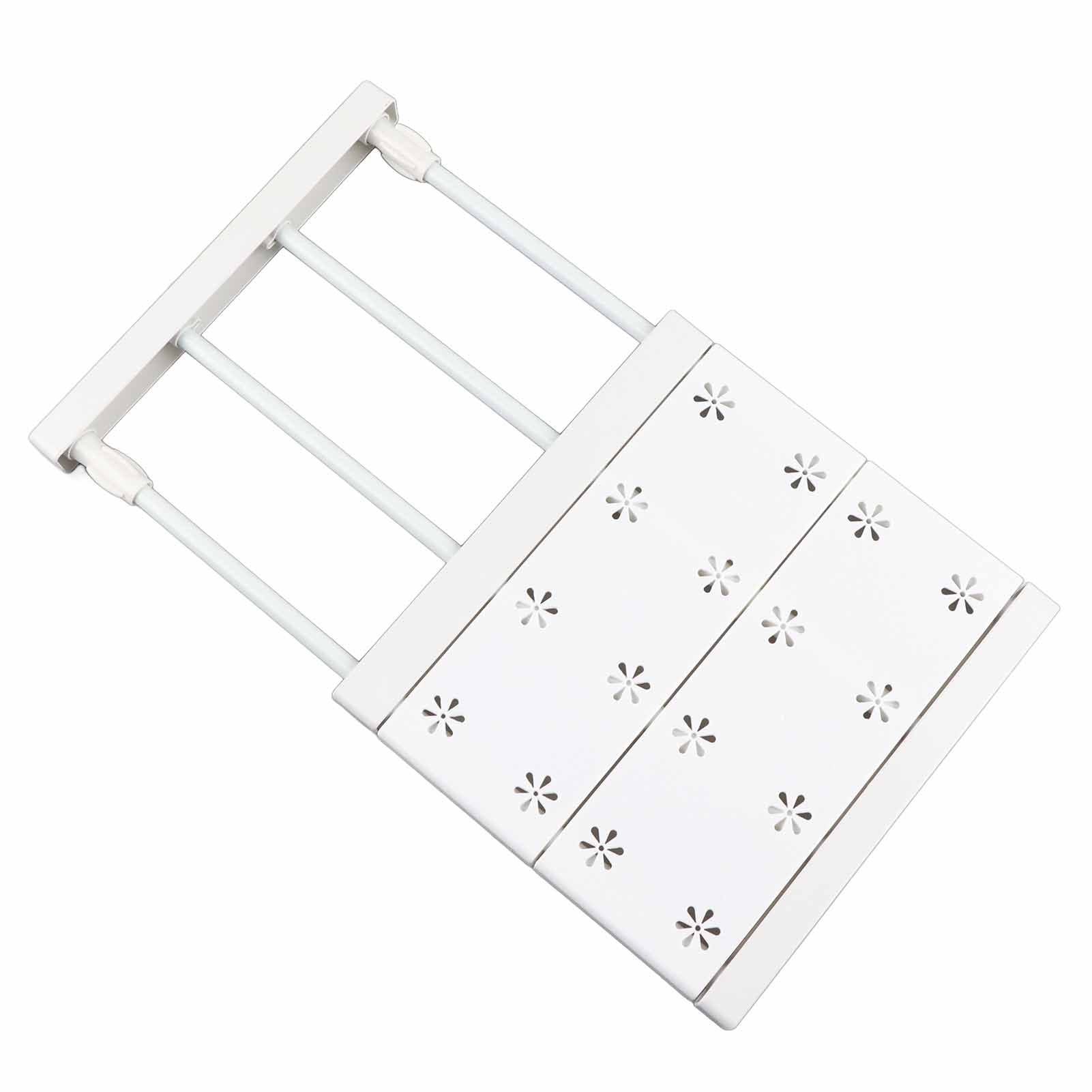 Closet Dividers Shelf Dividers Closets Shelf Closet Separator Stretchable Perforation Free for Organization Shortage Length 11.81‑15.75in