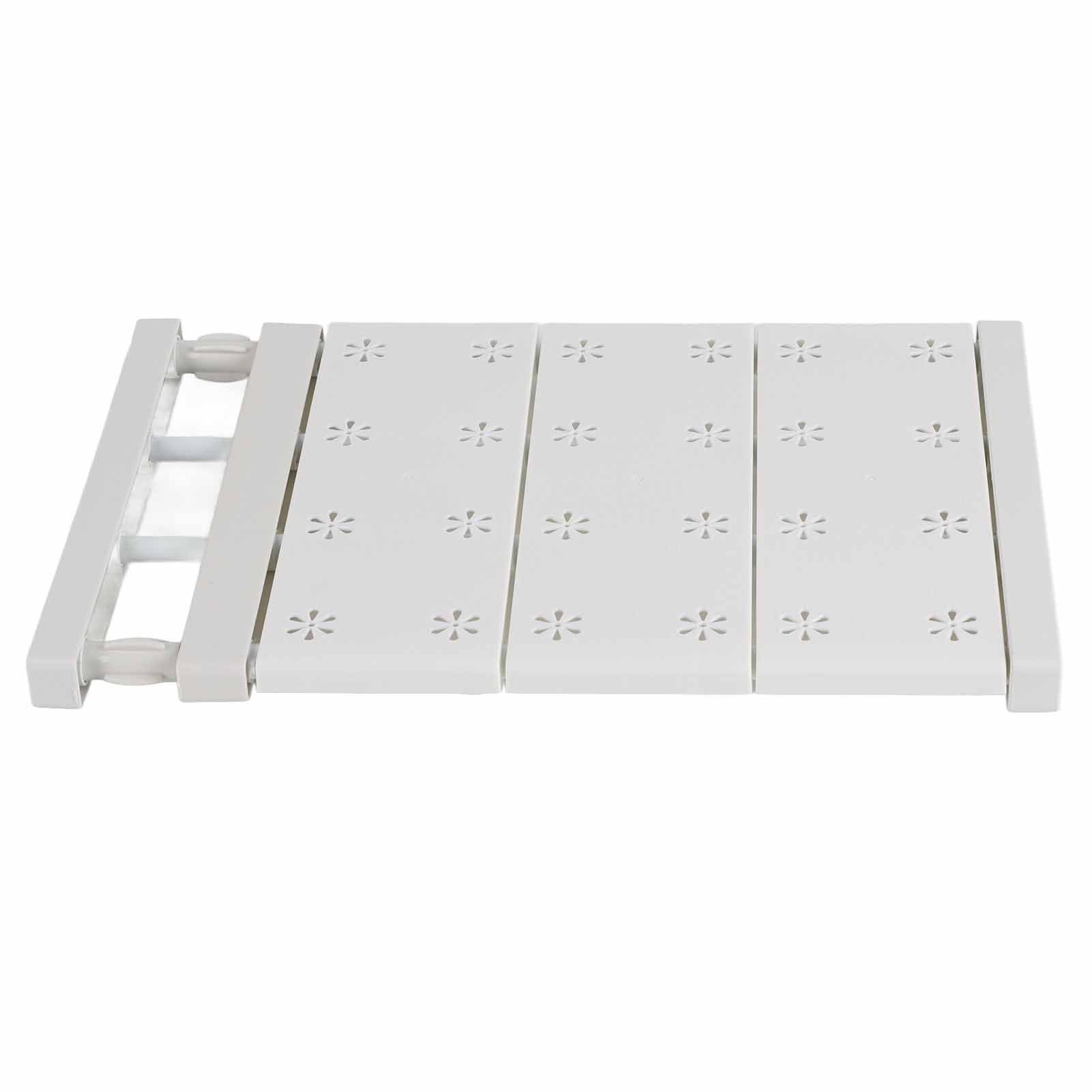Closet Dividers Shelf Dividers Closets Shelf Closet Separator Stretchable Perforation Free for Organization Shortage Length 14.96‑23.62in