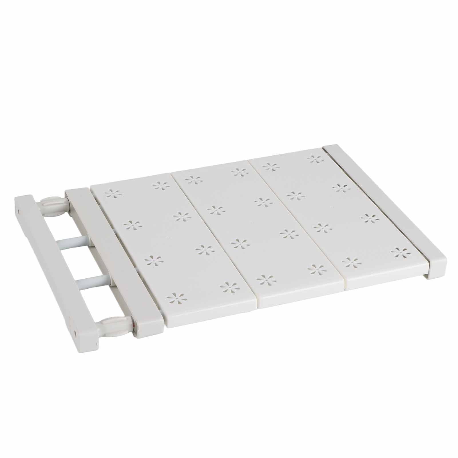 Closet Dividers Shelf Dividers Closets Shelf Closet Separator Stretchable Perforation Free for Organization Shortage Length 14.96‑23.62in