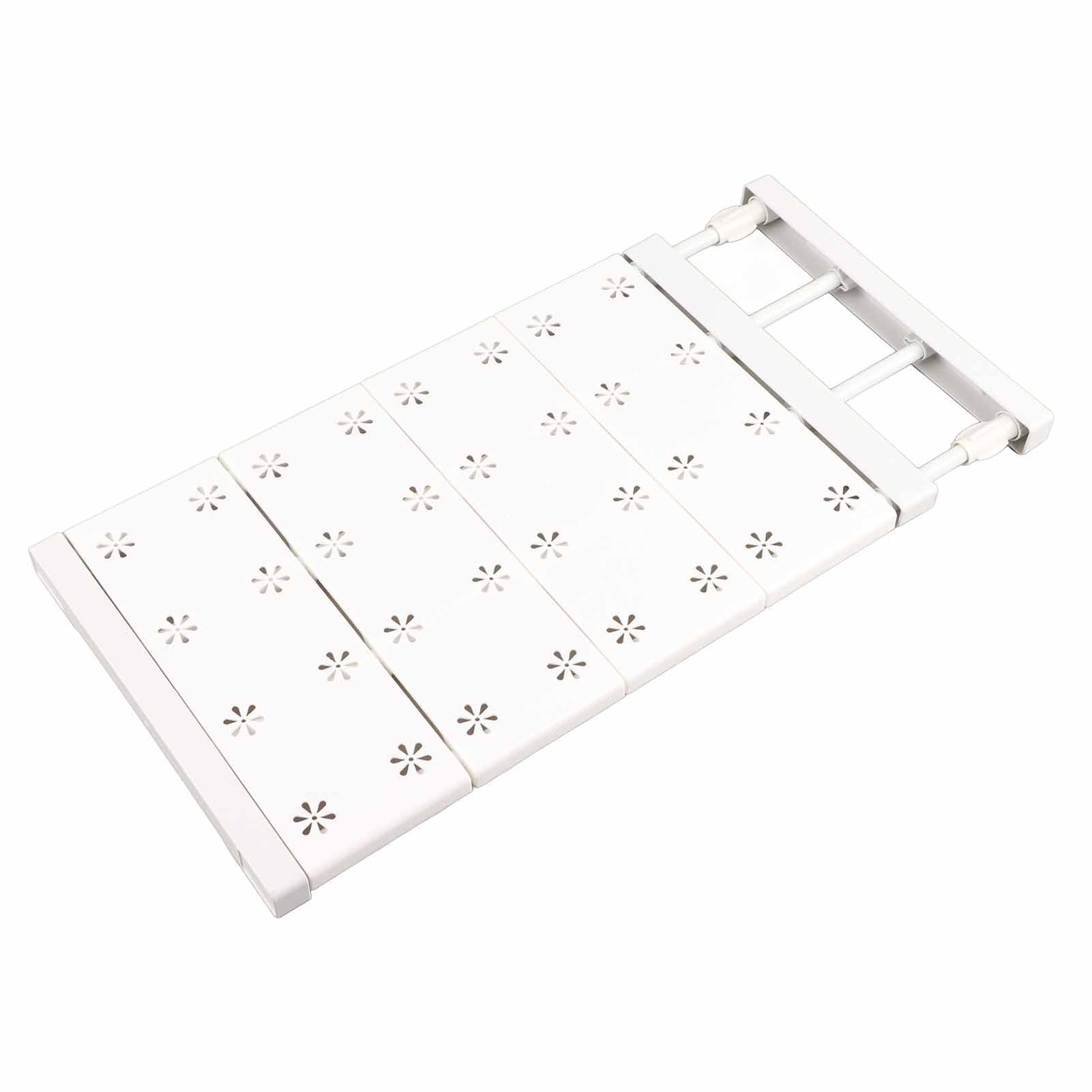 Closet Dividers Shelf Dividers Closets Shelf Closet Separator Stretchable Perforation Free for Organization Shortage Length 18.90‑31.50in
