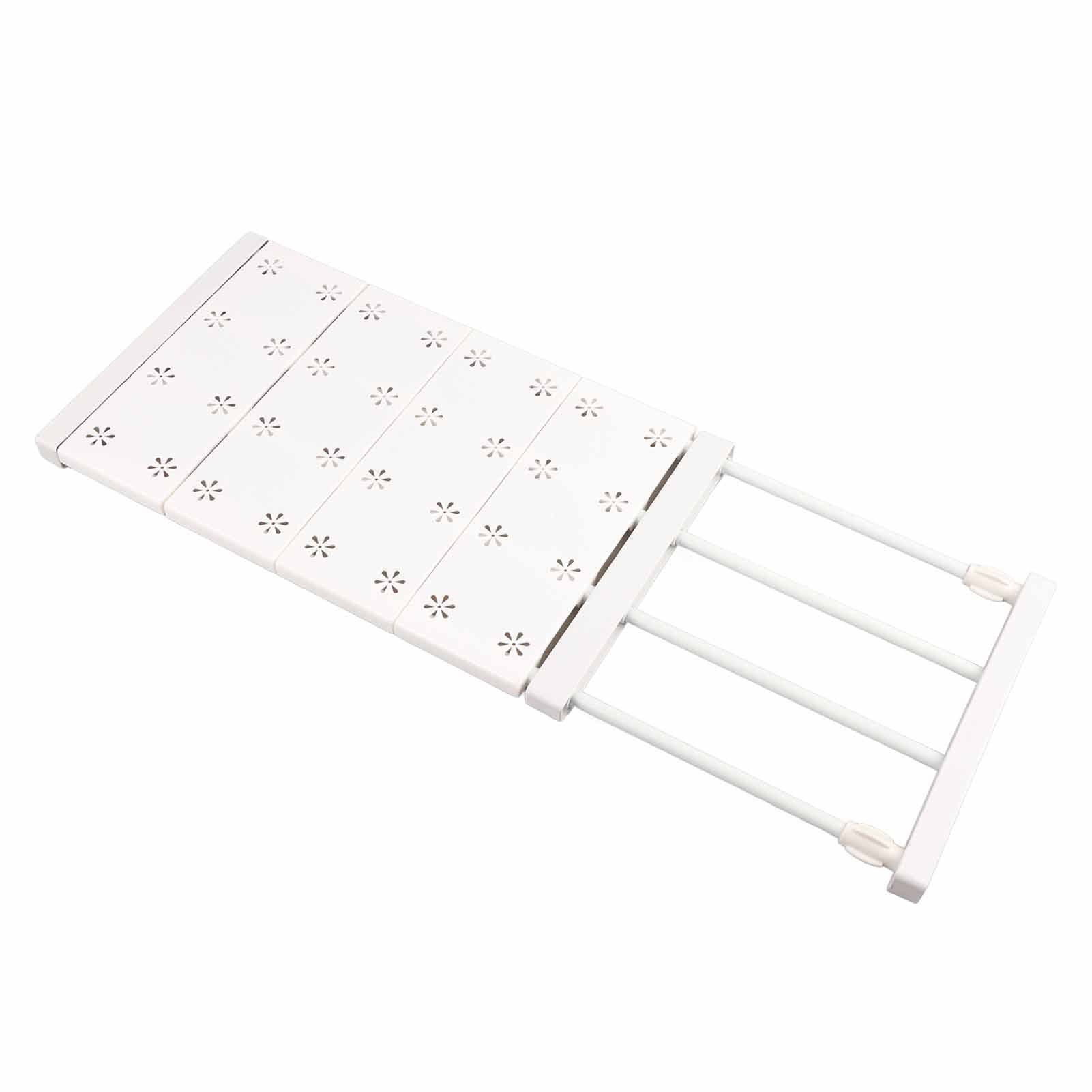 Closet Dividers Shelf Dividers Closets Shelf Closet Separator Stretchable Perforation Free for Organization Shortage Length 18.90‑31.50in