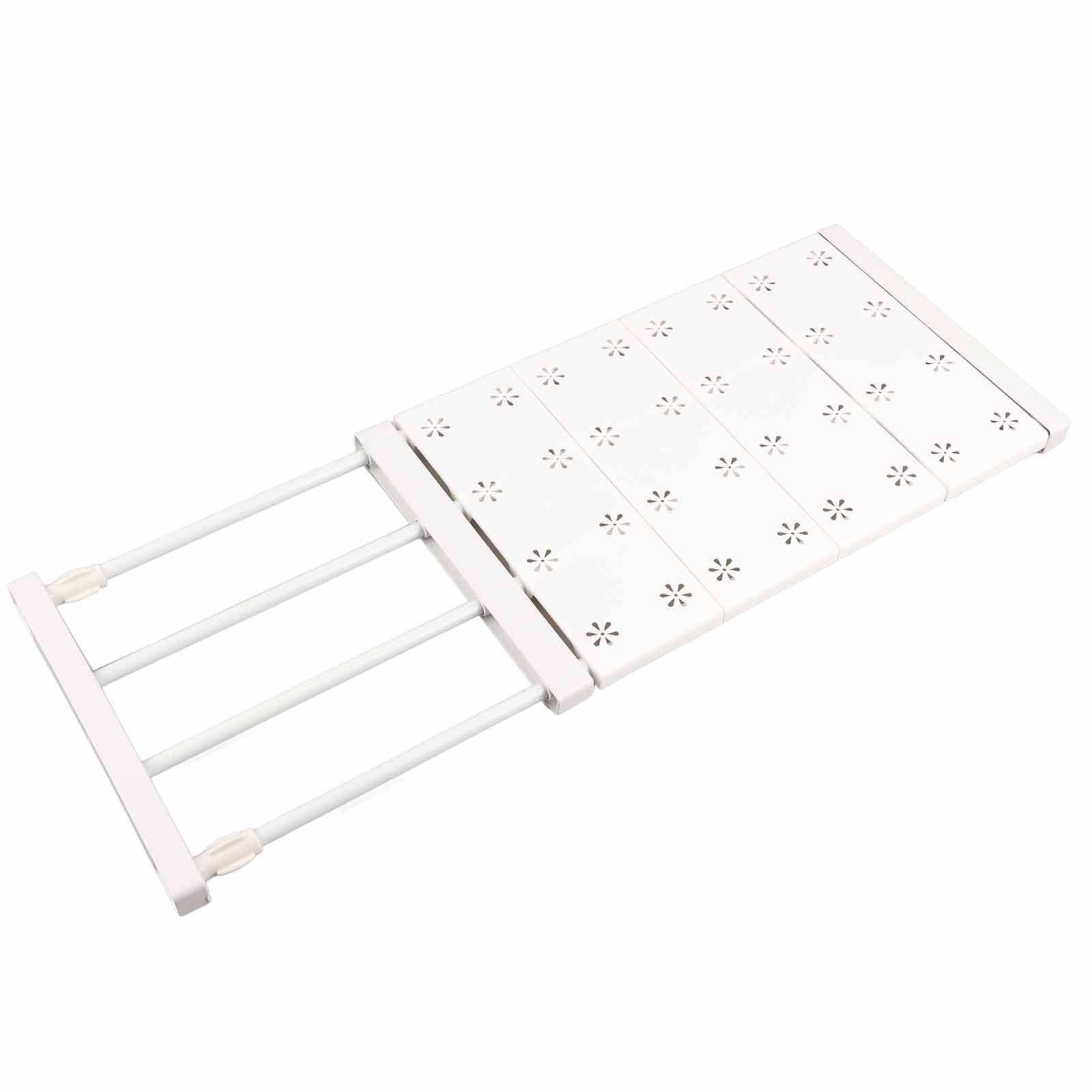 Closet Dividers Shelf Dividers Closets Shelf Closet Separator Stretchable Perforation Free for Organization Shortage Length 18.90‑31.50in
