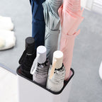 Umbrella Stand Removable Water Tray Convenient Umbrella Storage Rack for Hotel Lobby Black