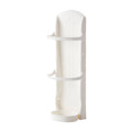 Wall Mounted Umbrella Stand Rack Punching Free Umbrella Holder with Removable Drip Tray for Household 4 Slot
