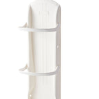 Wall Mounted Umbrella Stand Rack Punching Free Umbrella Holder with Removable Drip Tray for Household 4 Slot