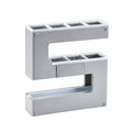 Umbrella Rack Detachable Drainable Cute Number Shape PS Material Wall Mounted Umbrella Holder for Home Grey