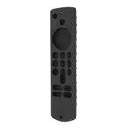 Remote Control Silicone Cover for Fire TV Stick Anti Slip Silicone Protective Case with Lanyard 3rd Gen Black