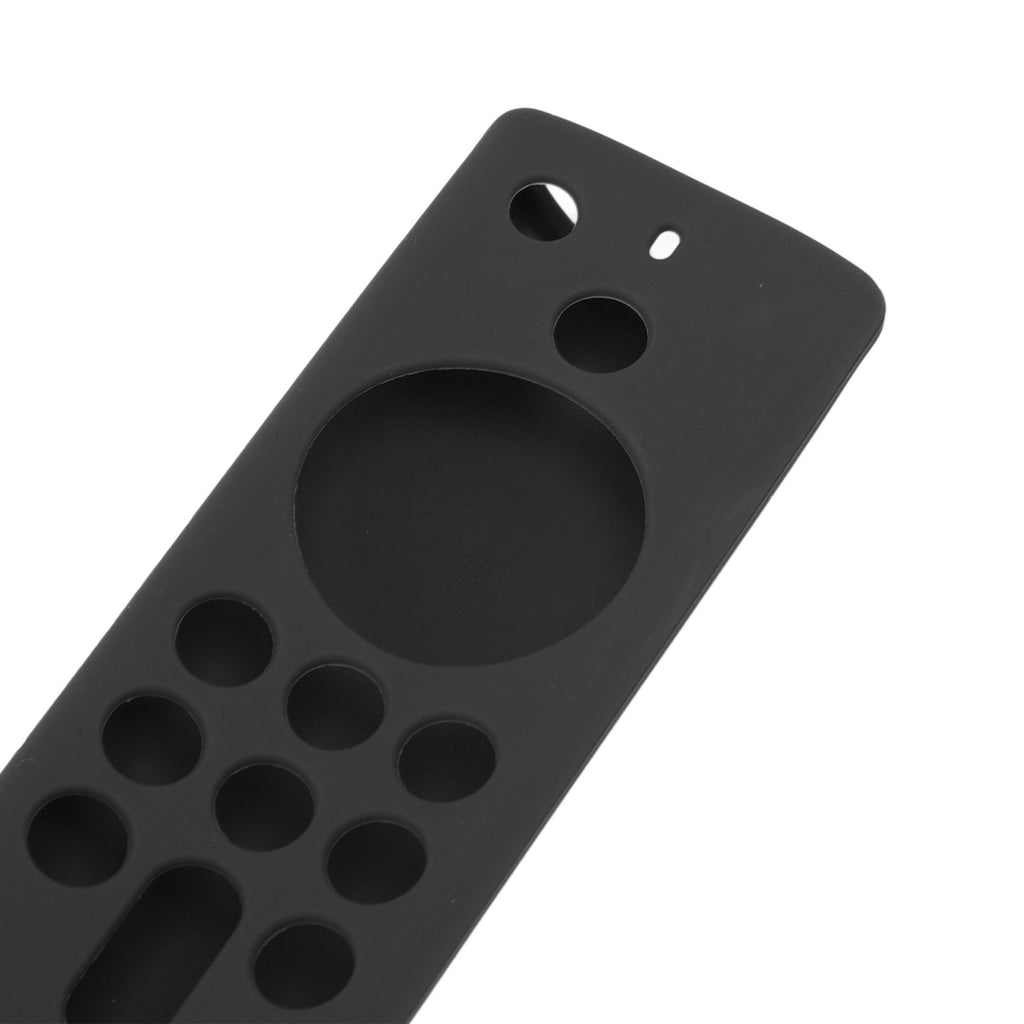 Remote Control Silicone Cover for Fire TV Stick Anti Slip Silicone Protective Case with Lanyard 3rd Gen Black