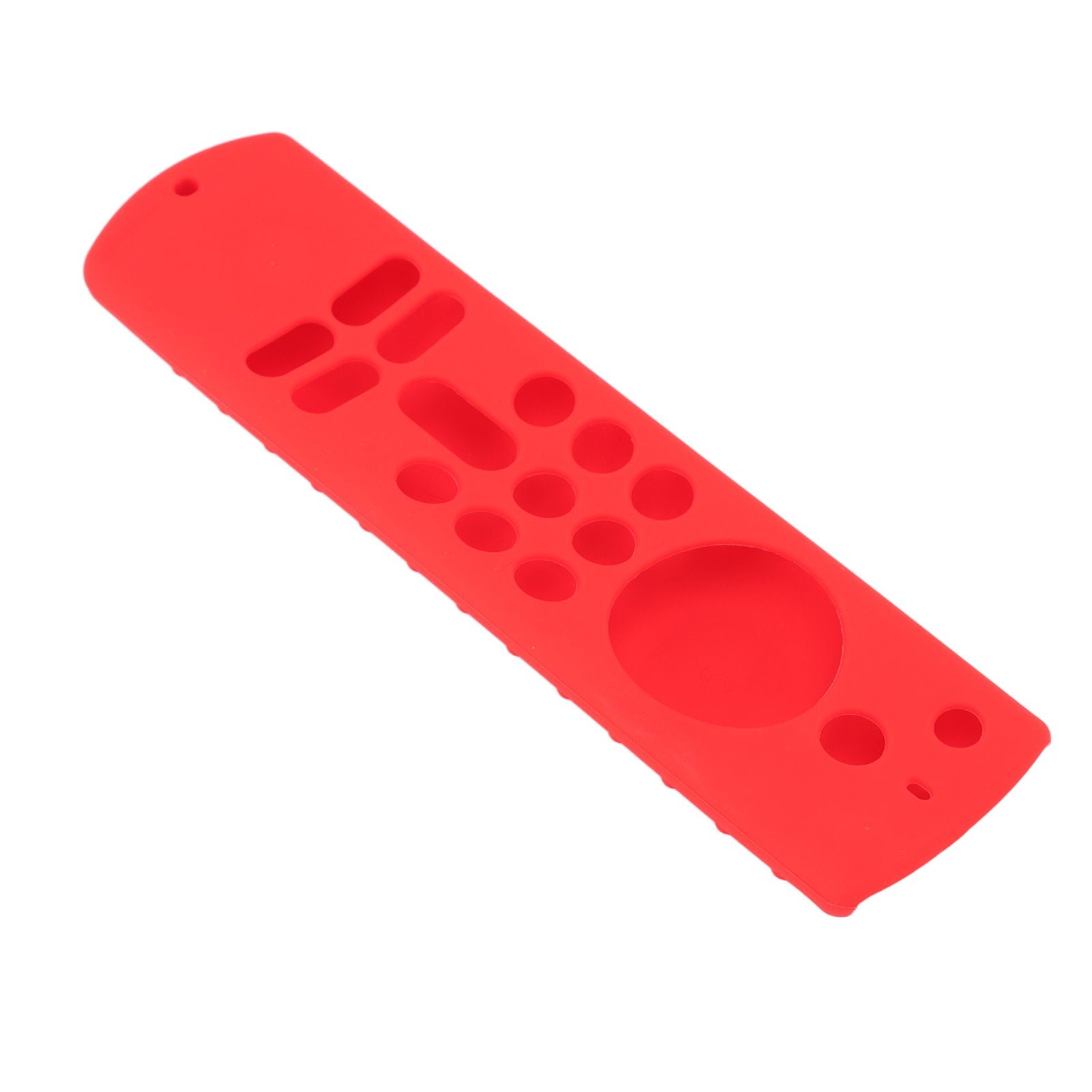 Remote Control Silicone Cover for Fire TV Stick Anti Slip Silicone Protective Case with Lanyard 3rd Gen Red