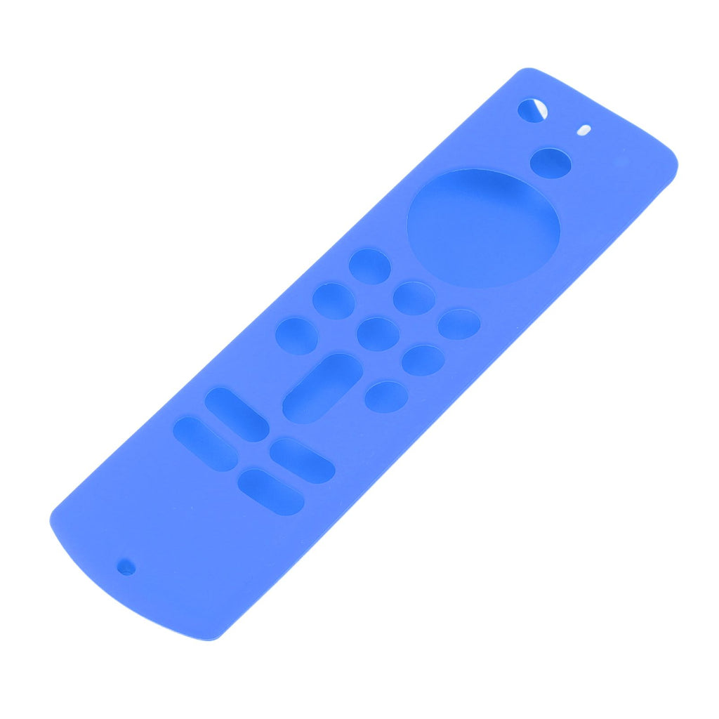 Remote Control Silicone Cover for Fire TV Stick Anti Slip Silicone Protective Case with Lanyard 3rd Gen Blue