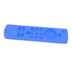 Remote Control Silicone Cover for Fire TV Stick Anti Slip Silicone Protective Case with Lanyard 3rd Gen Blue