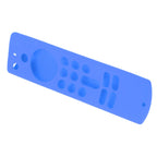 Remote Control Silicone Cover for Fire TV Stick Anti Slip Silicone Protective Case with Lanyard 3rd Gen Blue
