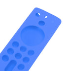 Remote Control Silicone Cover for Fire TV Stick Anti Slip Silicone Protective Case with Lanyard 3rd Gen Blue
