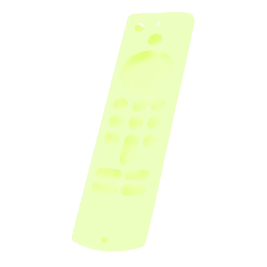 Remote Control Silicone Cover for Fire TV Stick Anti Slip Silicone Protective Case with Lanyard 3rd Gen Fluorescent Green