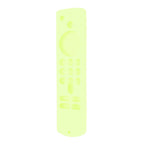 Remote Control Silicone Cover for Fire TV Stick Anti Slip Silicone Protective Case with Lanyard 3rd Gen Fluorescent Green