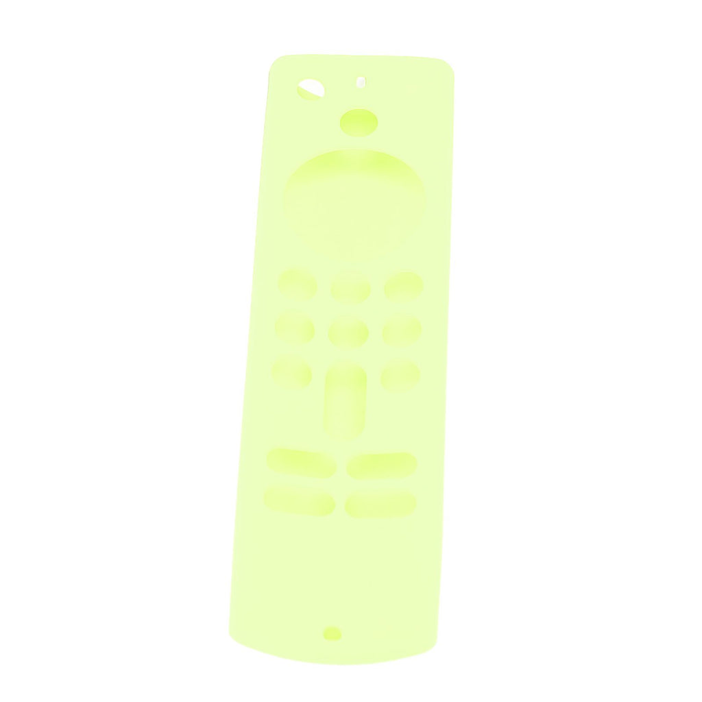 Remote Control Silicone Cover for Fire TV Stick Anti Slip Silicone Protective Case with Lanyard 3rd Gen Fluorescent Green