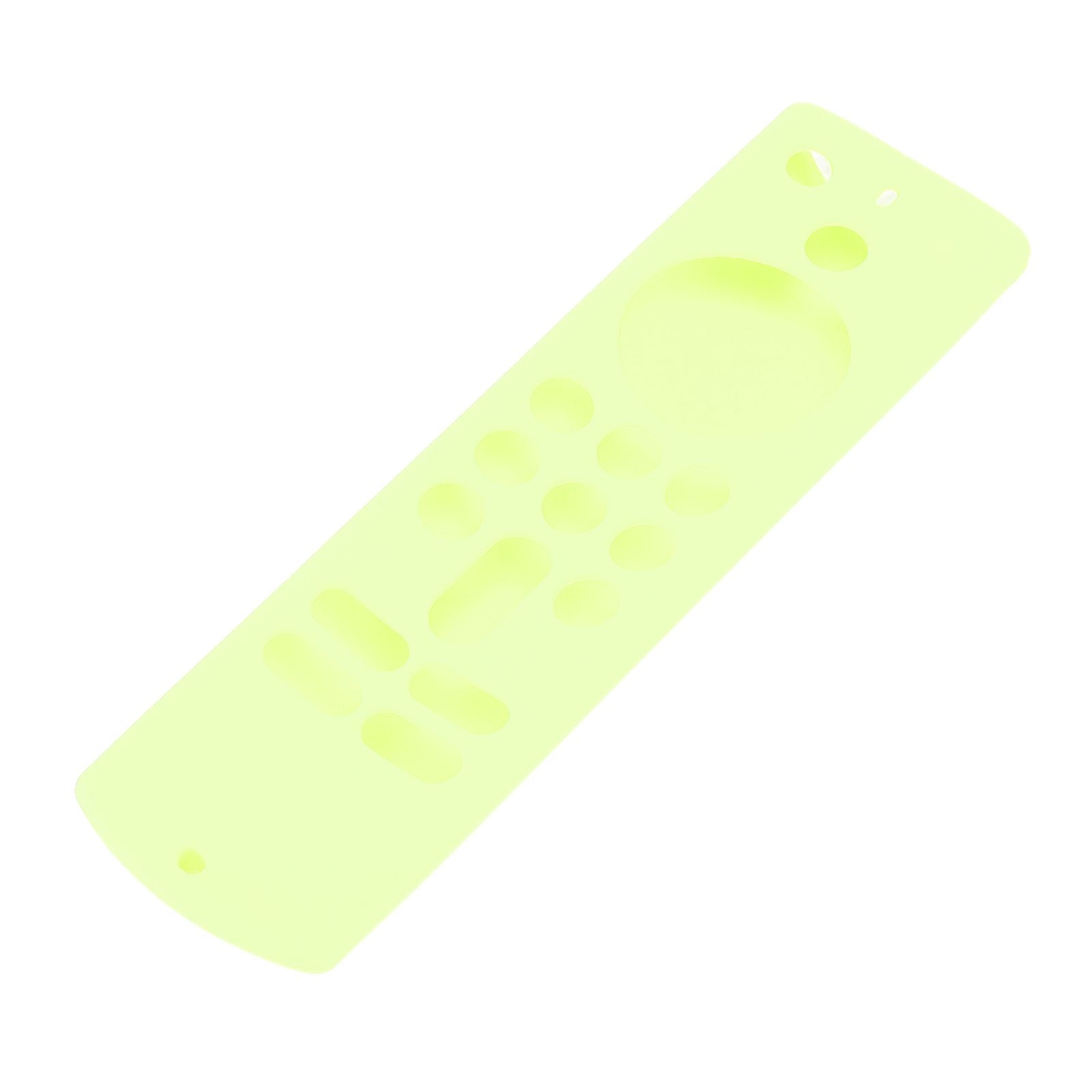Remote Control Silicone Cover for Fire TV Stick Anti Slip Silicone Protective Case with Lanyard 3rd Gen Fluorescent Green