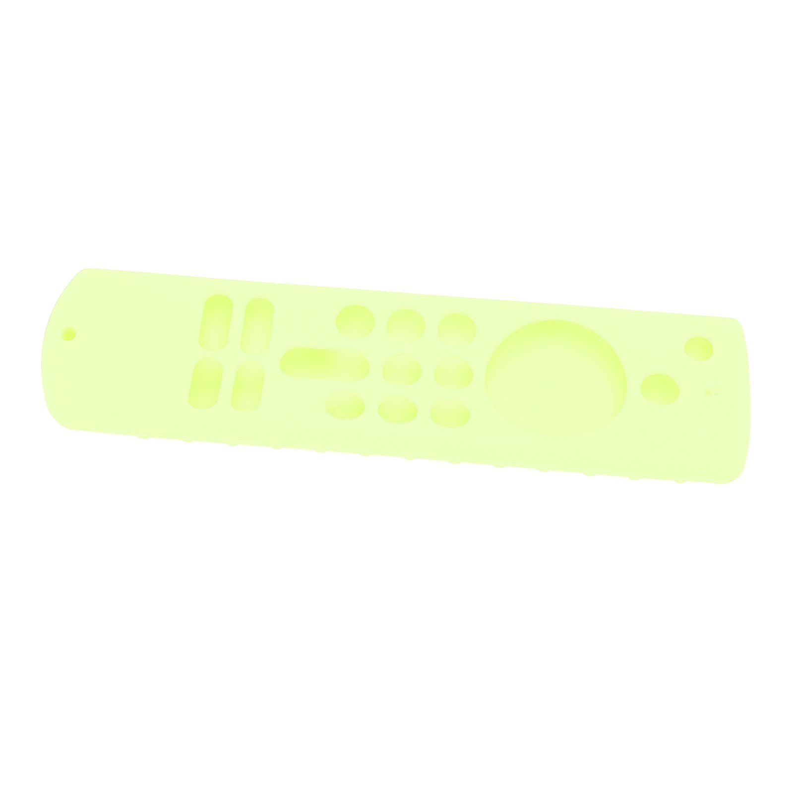 Remote Control Silicone Cover for Fire TV Stick Anti Slip Silicone Protective Case with Lanyard 3rd Gen Fluorescent Green