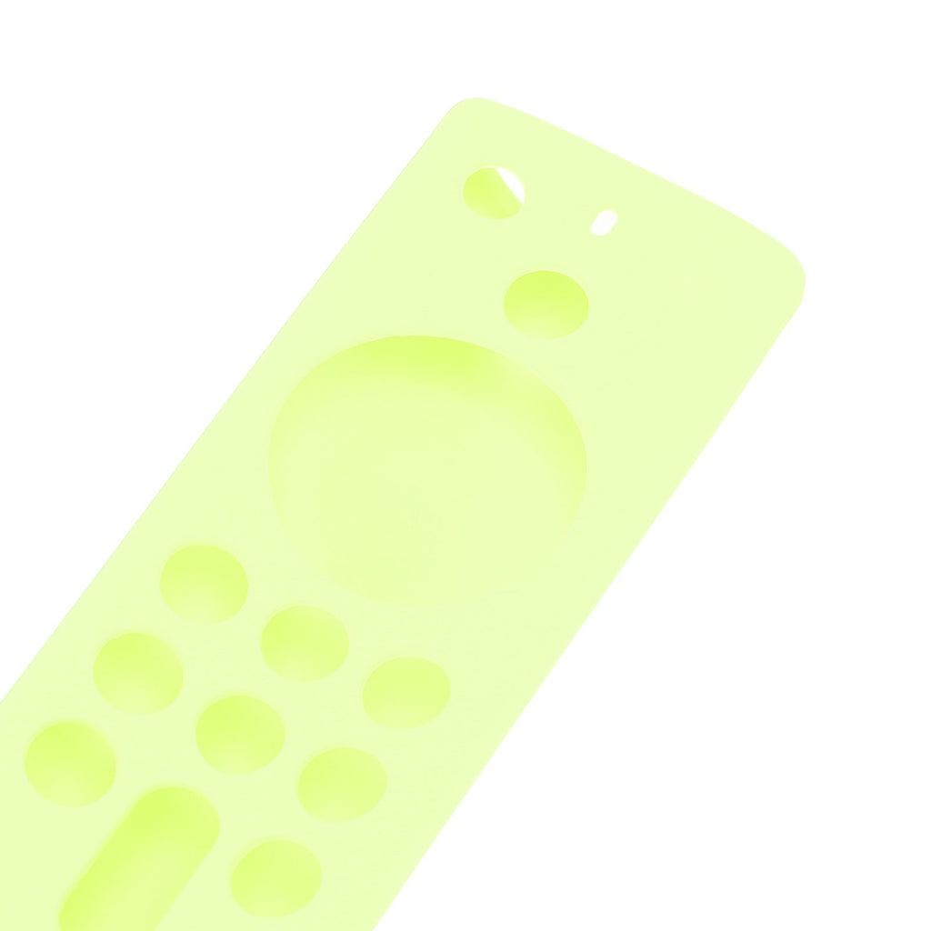 Remote Control Silicone Cover for Fire TV Stick Anti Slip Silicone Protective Case with Lanyard 3rd Gen Fluorescent Green