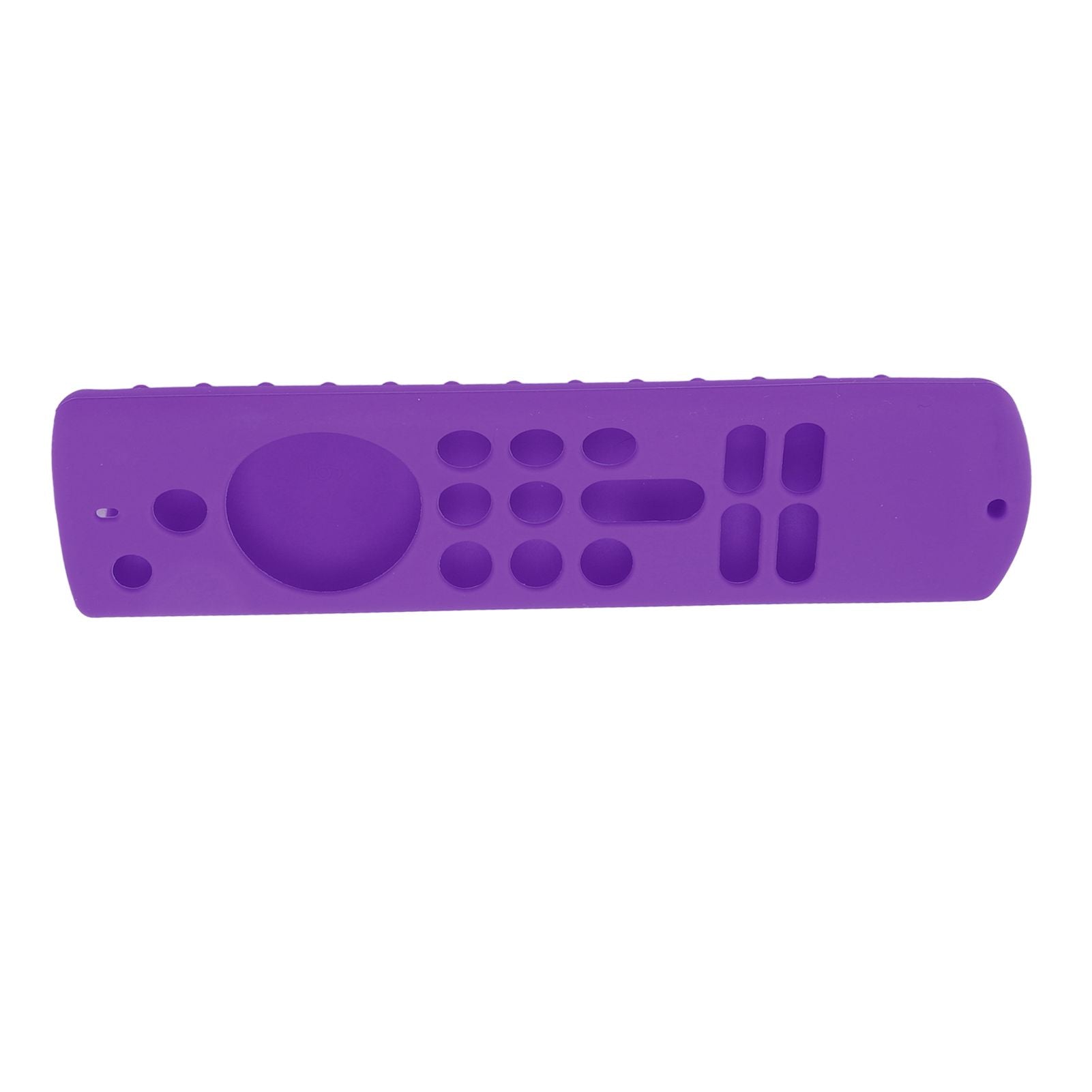 Remote Control Silicone Cover for Fire TV Stick Anti Slip Silicone Protective Case with Lanyard 3rd Gen Purple