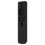 Silicone Protective Cover for Xiaomi TV Stick 4K Anti Slip Remote Control Case with Lanyard Black