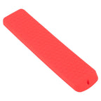 Silicone Protective Cover for Xiaomi TV Stick 4K Anti Slip Remote Control Case with Lanyard Red