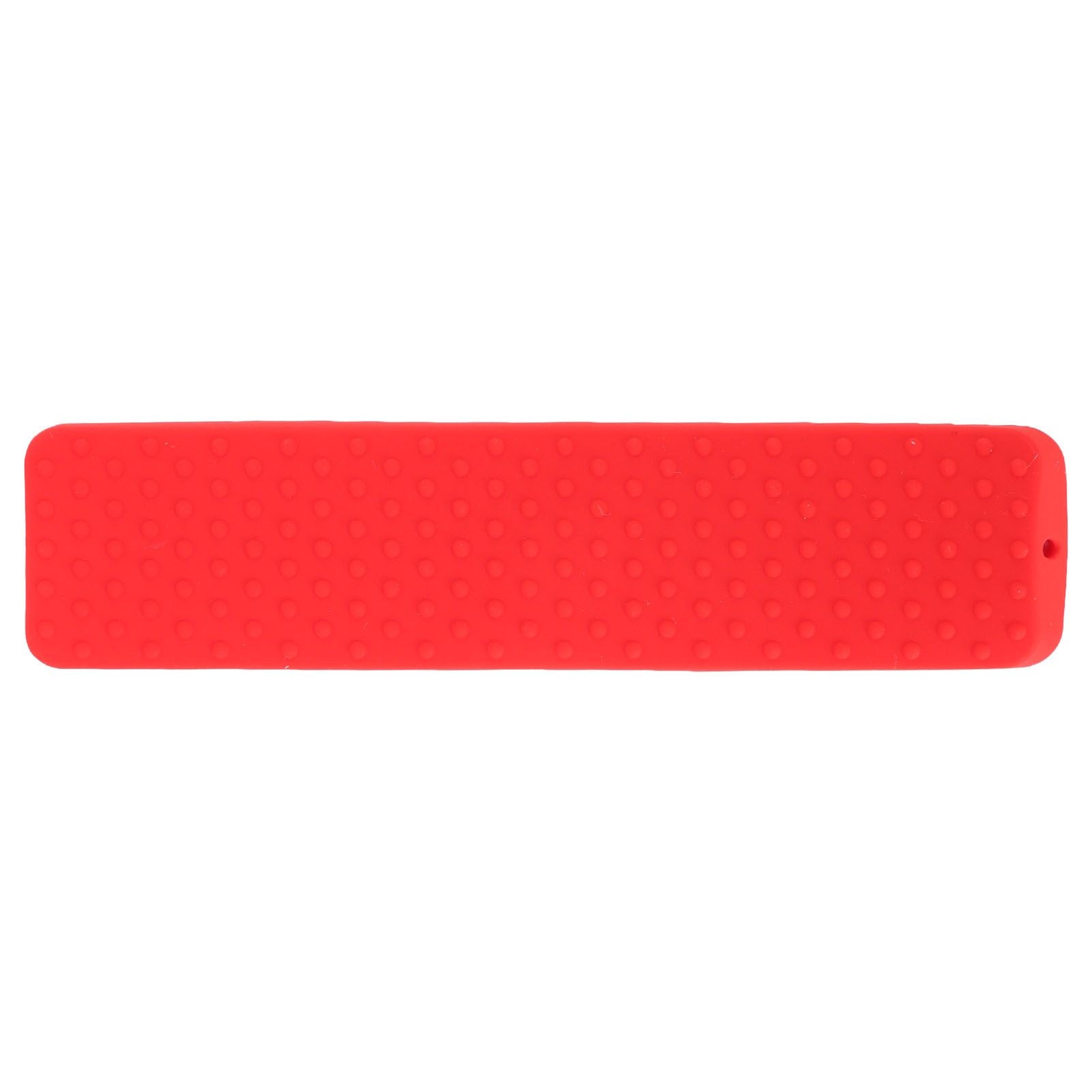 Silicone Protective Cover for Xiaomi TV Stick 4K Anti Slip Remote Control Case with Lanyard Red