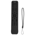 Remote Control Protective Cover Silicone Protective Case Television Accessories with Hand Strap for RMF TX520P Black