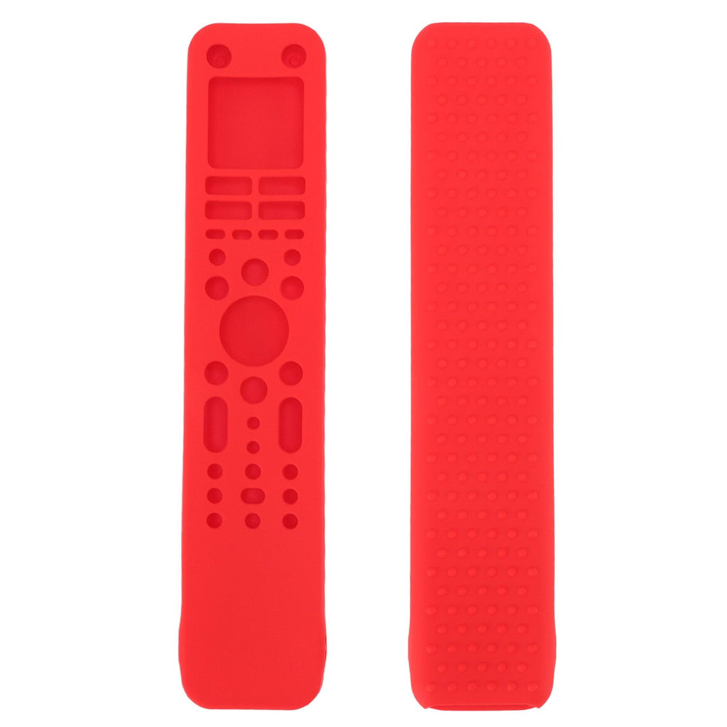 Remote Control Protective Cover Silicone Protective Case Television Accessories with Hand Strap for RMF TX520P Red
