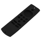 Remote Control Cover Silicone Soft Anti Slip Shockproof Protective Remote Sleeve With Lanyard for Fire TV Stick Lite Black